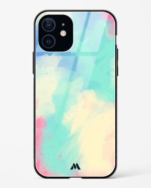 Vibrant Cloudburst Glass Case Phone Cover-(Apple)