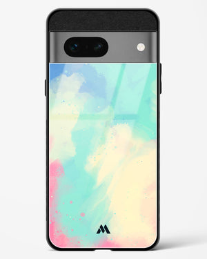 Vibrant Cloudburst Glass Case Phone Cover-(Google)