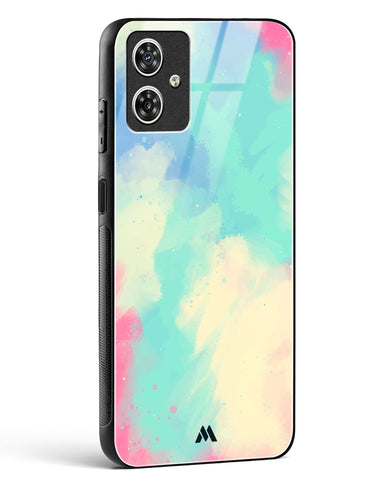 Vibrant Cloudburst Glass Case Phone Cover (Motorola)