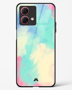 Vibrant Cloudburst Glass Case Phone Cover-(Motorola)