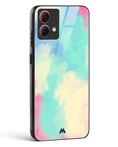 Vibrant Cloudburst Glass Case Phone Cover-(Motorola)