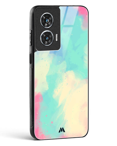 Vibrant Cloudburst Glass Case Phone Cover (Motorola)