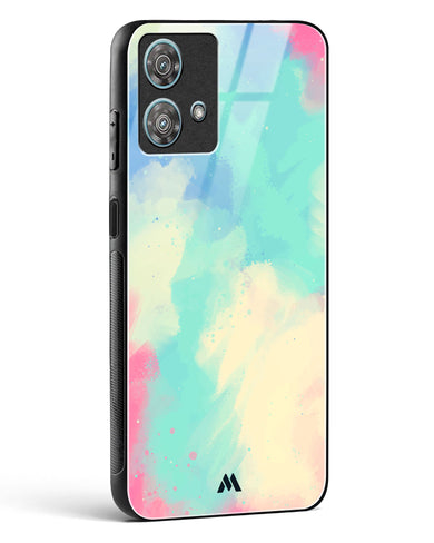 Vibrant Cloudburst Glass Case Phone Cover (Motorola)