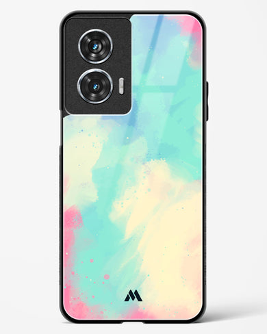 Vibrant Cloudburst Glass Case Phone Cover (Motorola)