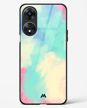 Vibrant Cloudburst Glass Case Phone Cover-(Oppo)