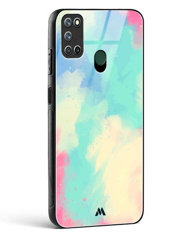 Vibrant Cloudburst Glass Case Phone Cover-(Realme)