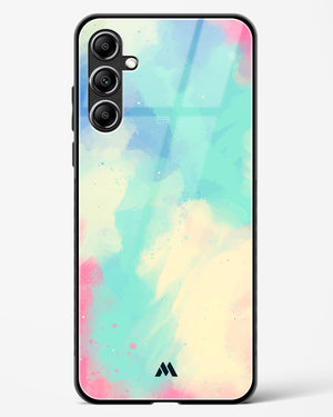 Vibrant Cloudburst Glass Case Phone Cover-(Samsung)