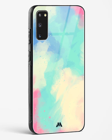 Vibrant Cloudburst Glass Case Phone Cover-(Samsung)