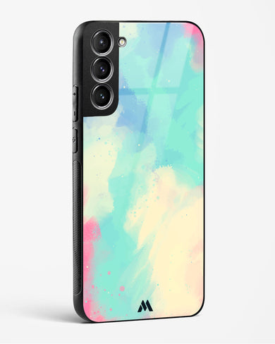 Vibrant Cloudburst Glass Case Phone Cover-(Samsung)