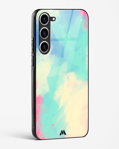 Vibrant Cloudburst Glass Case Phone Cover-(Samsung)