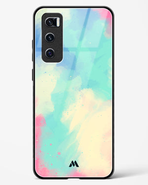 Vibrant Cloudburst Glass Case Phone Cover (Vivo)