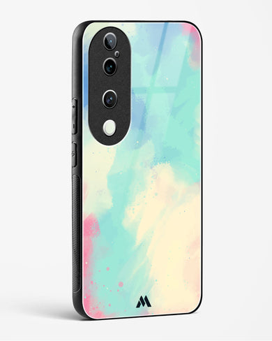 Vibrant Cloudburst Glass Case Phone Cover (Vivo)