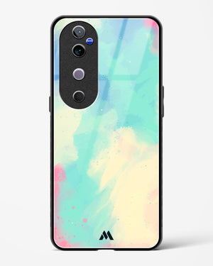 Vibrant Cloudburst Glass Case Phone Cover (Vivo)