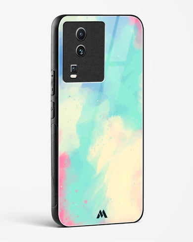 Vibrant Cloudburst Glass Case Phone Cover-(Vivo)