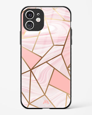 Liquid Marble in Pink Glass Case Phone Cover (Apple)