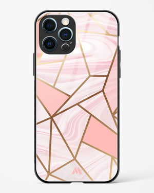 Liquid Marble in Pink Glass Case Phone Cover (Apple)