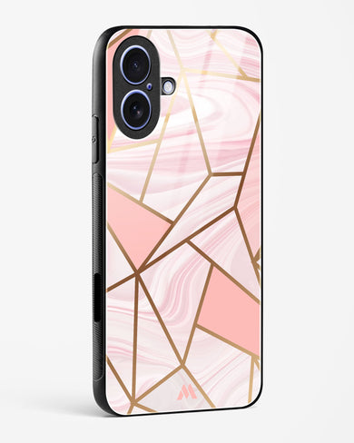 Liquid Marble in Pink Glass Case Phone Cover (Apple)