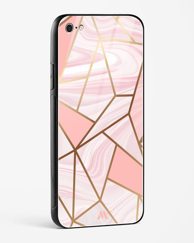 Liquid Marble in Pink Glass Case Phone Cover (Apple)