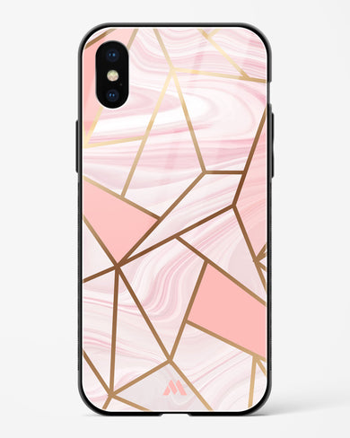 Liquid Marble in Pink Glass Case Phone Cover (Apple)