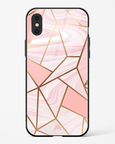 Liquid Marble in Pink Glass Case Phone Cover (Apple)