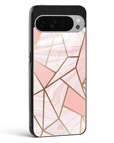 Liquid Marble in Pink Glass Case Phone Cover (Google)