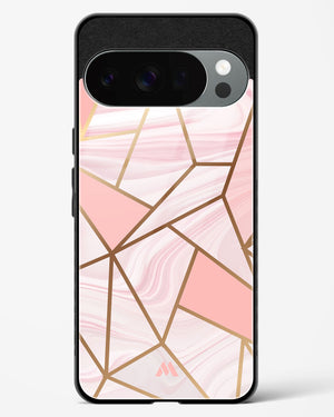 Liquid Marble in Pink Glass Case Phone Cover (Google)