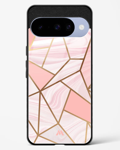 Liquid Marble in Pink Glass Case Phone Cover (Google)