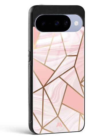 Liquid Marble in Pink Glass Case Phone Cover (Google)