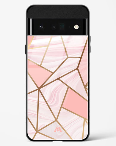 Liquid Marble in Pink Glass Case Phone Cover-(Google)