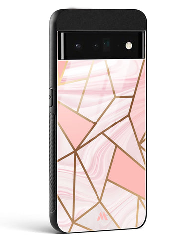 Liquid Marble in Pink Glass Case Phone Cover-(Google)