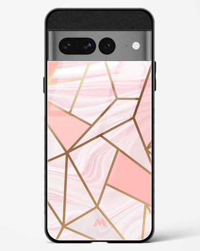 Liquid Marble in Pink Glass Case Phone Cover (Google)