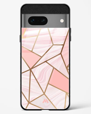 Liquid Marble in Pink Glass Case Phone Cover (Google)