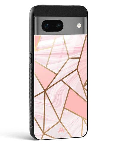 Liquid Marble in Pink Glass Case Phone Cover (Google)