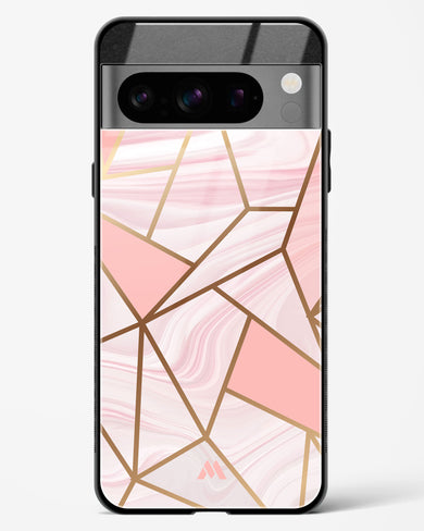 Liquid Marble in Pink Glass Case Phone Cover-(Google)