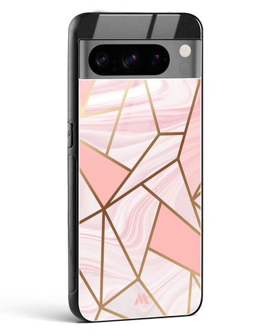 Liquid Marble in Pink Glass Case Phone Cover (Google)