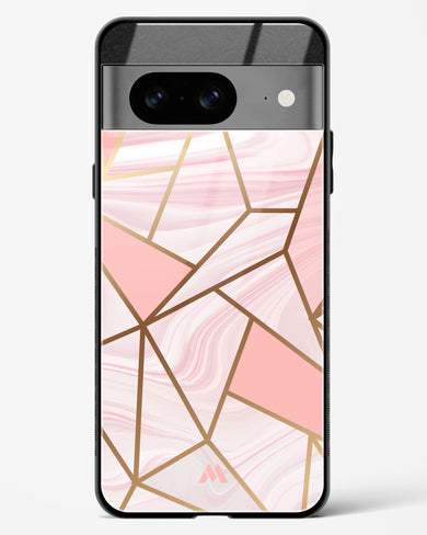 Liquid Marble in Pink Glass Case Phone Cover (Google)