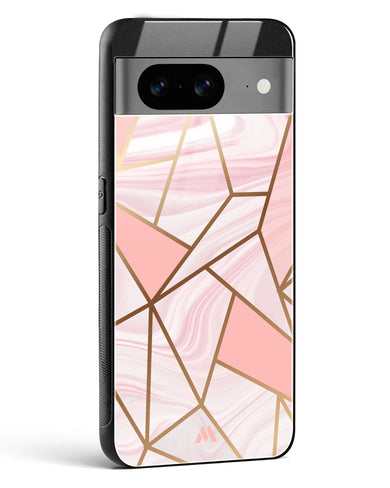 Liquid Marble in Pink Glass Case Phone Cover-(Google)