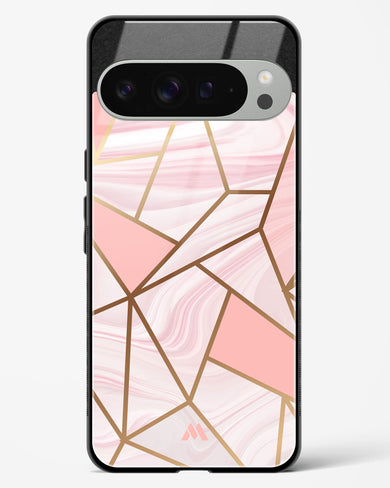 Liquid Marble in Pink Glass Case Phone Cover (Google)