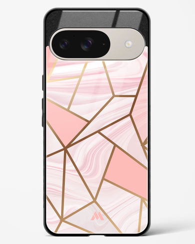 Liquid Marble in Pink Glass Case Phone Cover (Google)