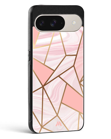 Liquid Marble in Pink Glass Case Phone Cover (Google)