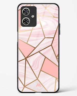 Liquid Marble in Pink Glass Case Phone Cover (Motorola)