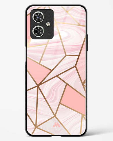 Liquid Marble in Pink Glass Case Phone Cover-(Motorola)