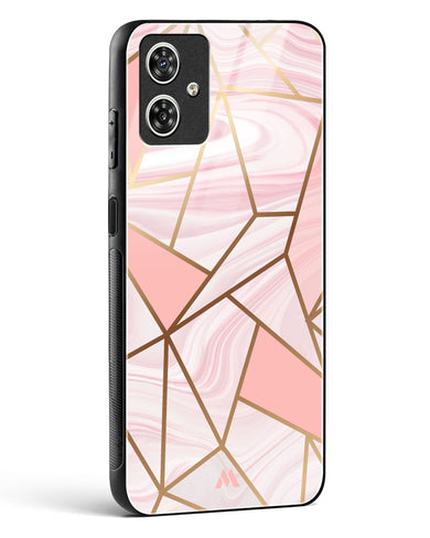 Liquid Marble in Pink Glass Case Phone Cover-(Motorola)