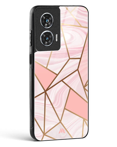 Liquid Marble in Pink Glass Case Phone Cover (Motorola)