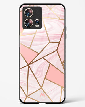 Liquid Marble in Pink Glass Case Phone Cover (Motorola)