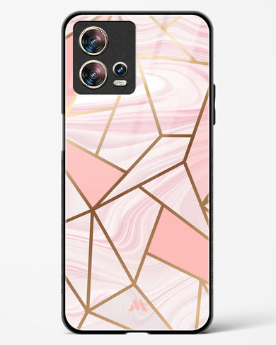 Liquid Marble in Pink Glass Case Phone Cover-(Motorola)