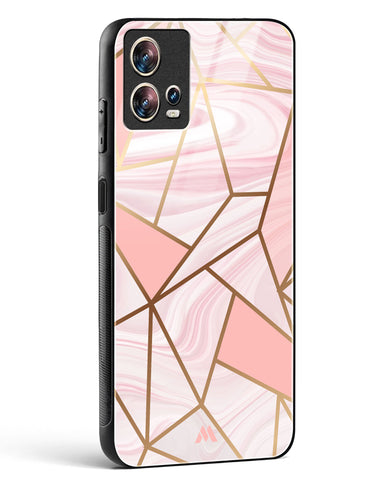 Liquid Marble in Pink Glass Case Phone Cover-(Motorola)