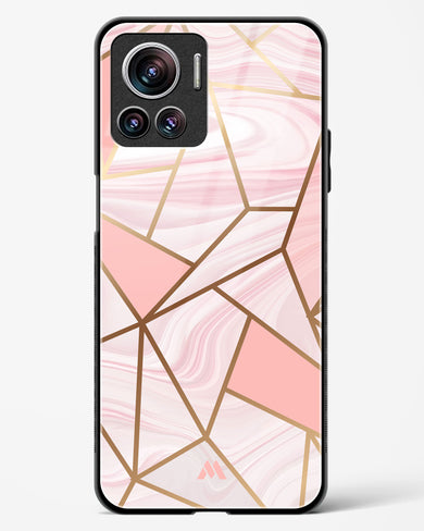 Liquid Marble in Pink Glass Case Phone Cover-(Motorola)