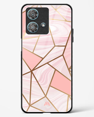 Liquid Marble in Pink Glass Case Phone Cover (Motorola)