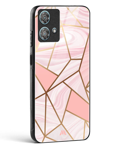 Liquid Marble in Pink Glass Case Phone Cover-(Motorola)